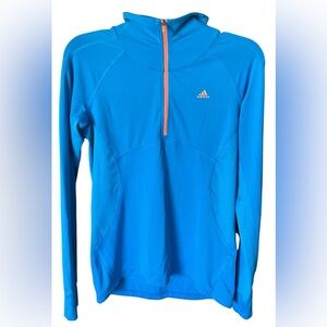 Women’s Adidas pull over three-quarter zip L/S. Small